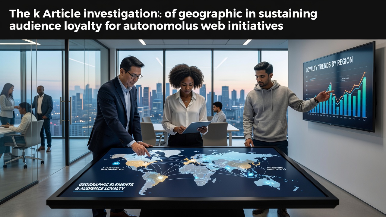 Investigating Geographic Elements in Sustaining Audience Loyalty for Autonomous Web Initiatives